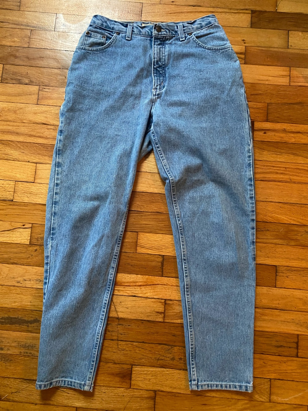 St. John's Bay Light Blue Straight Jeans